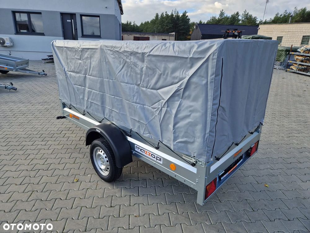 Neptun DOSTAWA Przyczepka 263x129x110cm N7-263 ptw PROMOCJA! Lekka przyczepa jednoosiowa ze stelażem i plandeką GN114 - 18