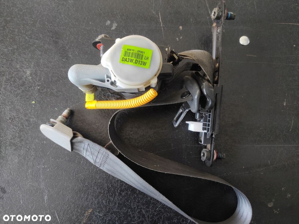 pas pasy bezpieczeństwa przód lewy + prawy kia cerato 2004-2008r. - 4