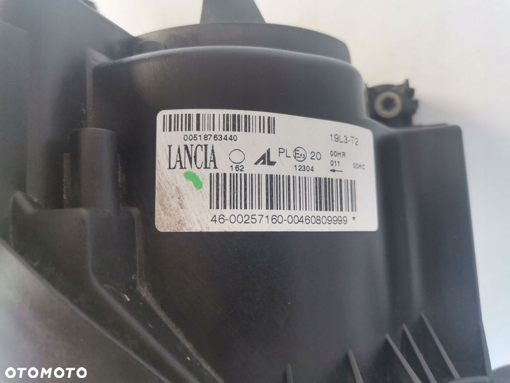 lancia delta 3 lampa prawa oryginał 2008-2014 - 13