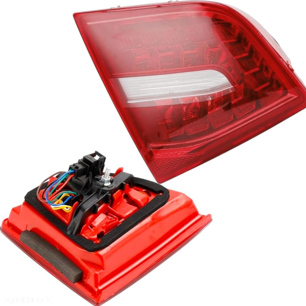 ZESTAW Audi A6 C6 Sedan 08-011 LEWA+PRAWA wewnętrzna lampa bagażnika LED - 4