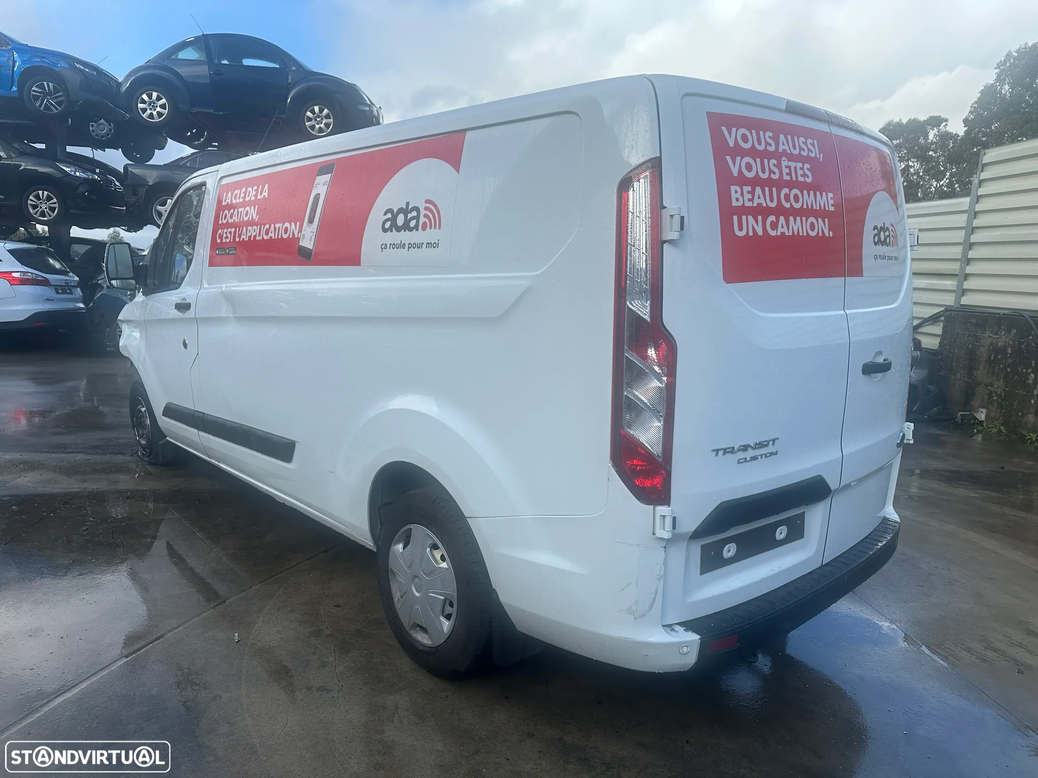 FORD TRANSIT CUSTOM 2.0 TDCI DE 2024 PARA PEÇAS (MOTOR BKFB) - 2