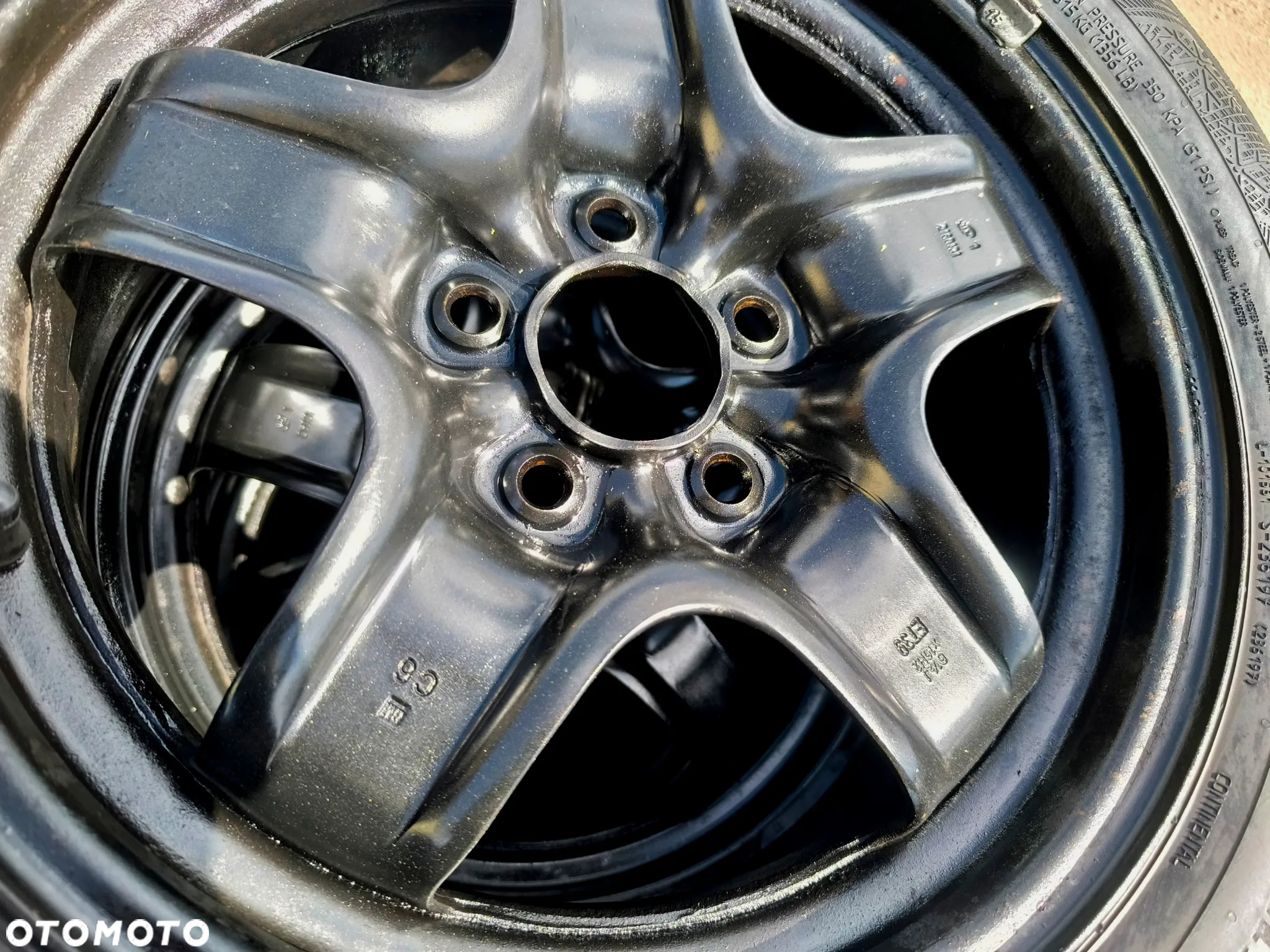 5x110 Felgi Strukturalne Stal 16 Koła Zimowe Zima OPEL SIGNUM VECTRA B C ZAFIRA A B ASTRA H SAAB 93 95 7mm Legnica ALU-RAD 205/55 - 4