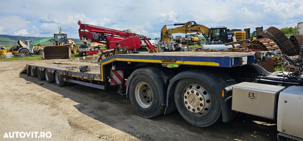 Nooteboom 4 axe Trailer extensibil - 1