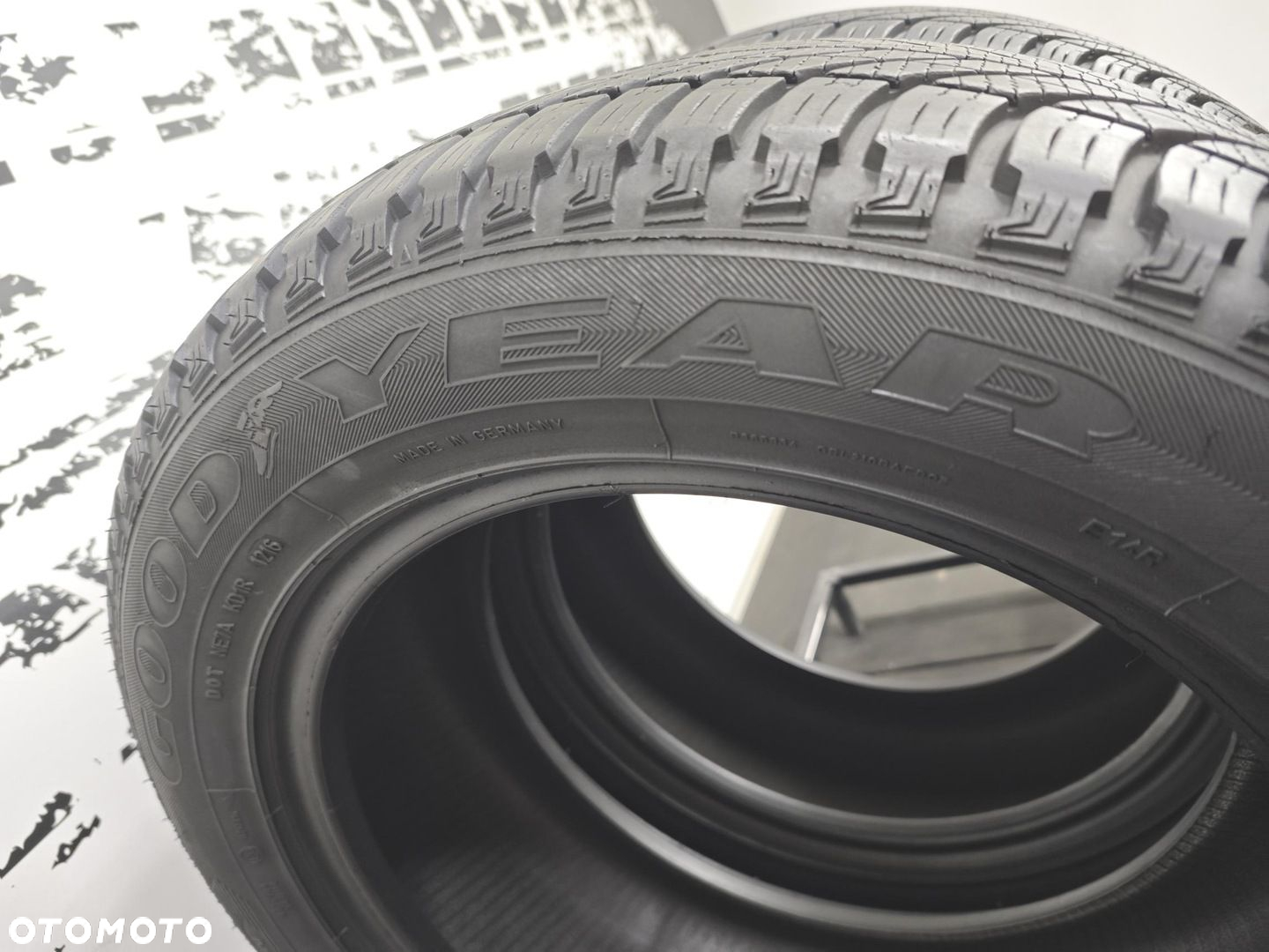 235/55r17 goodyear 2016 opony całoroczne 6,5mm 51423 - 3