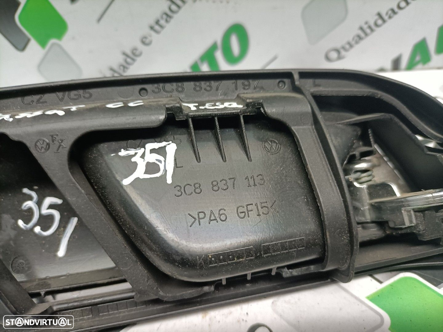 Puxador / Muleta Interior Volkswagen Passat Cc (357) - 3
