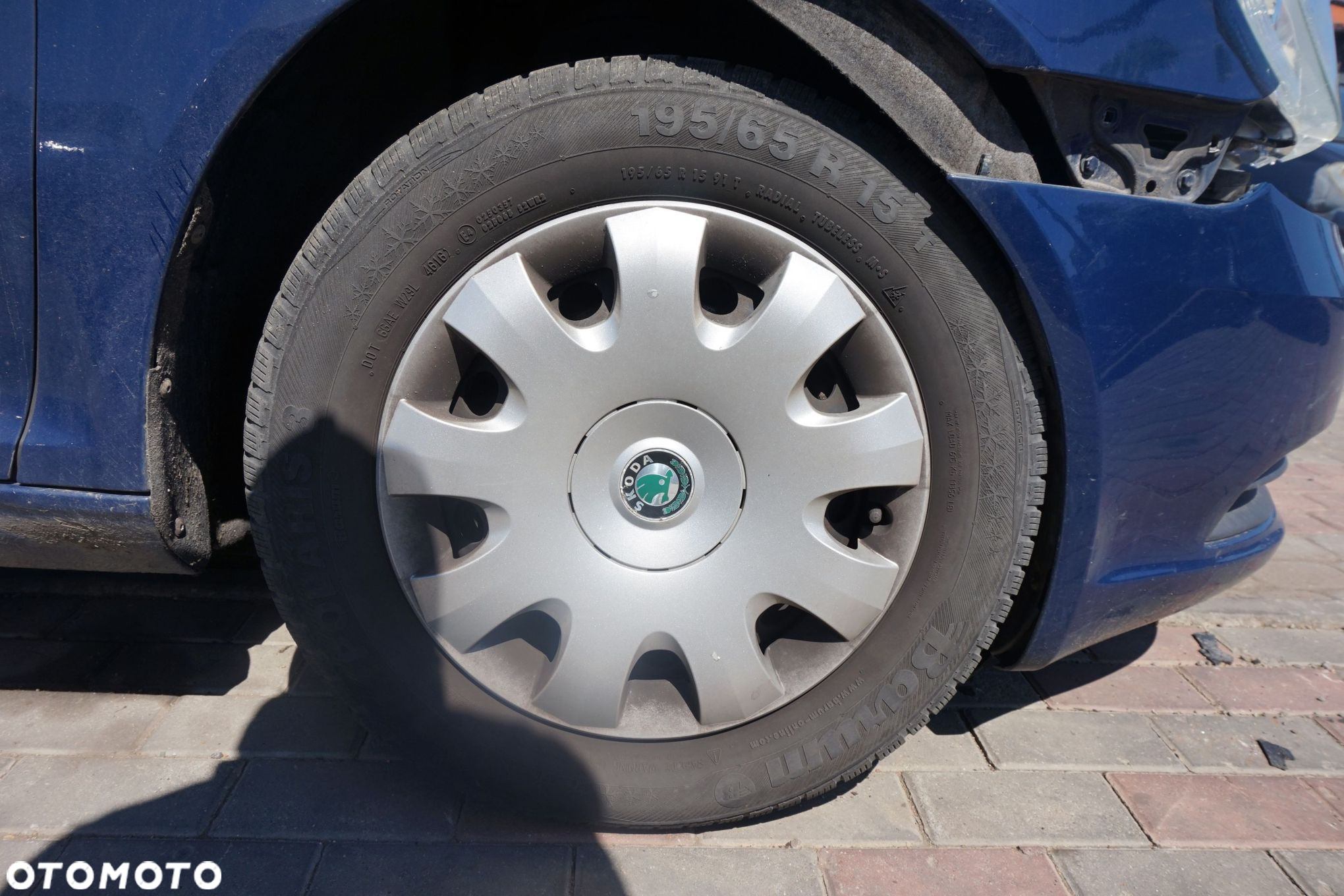 KOŁA FELGI STALOWE OCTAVIA II 1Z3 LIFT 15 5X112 ET47 6J 1K0601027C 15 5x112 15 5X112 ET47 6J 1K0601027C SKODA - 2