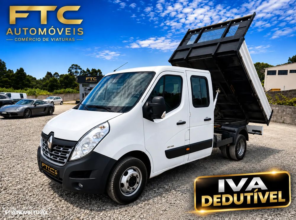 Renault Master 2.3 Dci 125CV Cab. Dupla Basculante