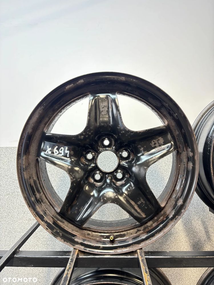 4 Felgi Stal. Opel Astra J, K, Mokka, 17" Strukturalne - 2