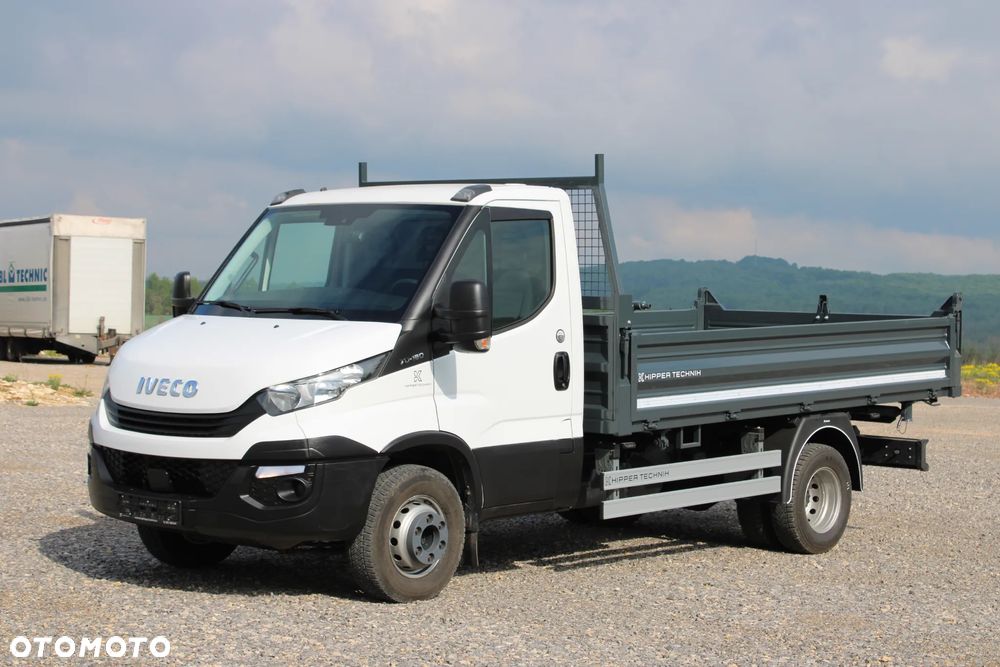Iveco Daily 70C18 Nowy 3-stronny WYWROT PTO Przebieg tylko 99 695 km SALON PL Kiper Wywrotka 70-180 72C - 9