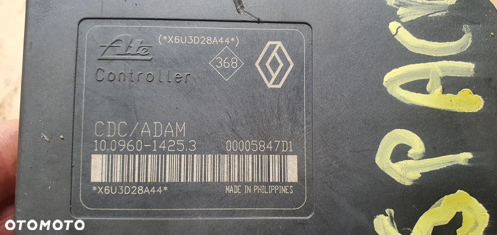 Pompa sterownik ABS Renault Espace IV 8200159837C 8200159837--C - 8