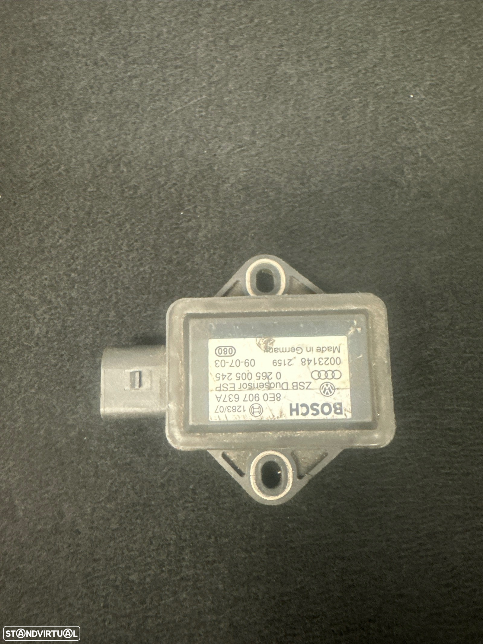 Original Audi a4 módulo sensor de ESP - 3