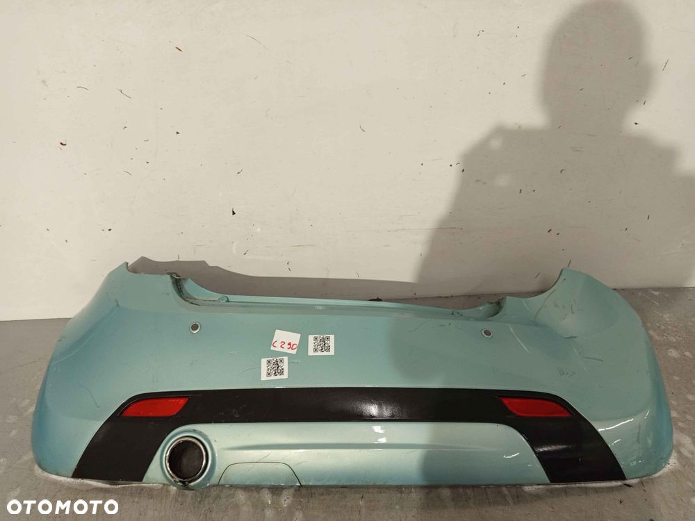^ ZDERZAK TYŁ TYLNY CHEVROLET SPARK M300 BŁĘKITNY MORSKI - 1