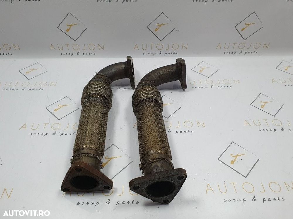 Conducta galerie evacuare AUDI Q7 4LB 2006 - 2016 TDI quattro BUG st- 059789  ; dr-  059790N - 2