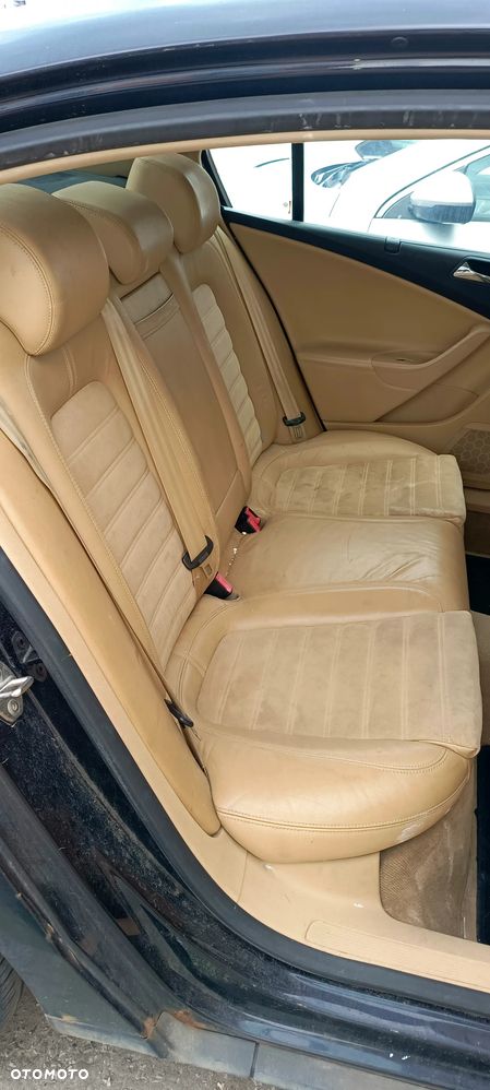FOTEL FOTELE VW PASSAT B6 SEDAN SKORA ALCANTARA MONITORY - 7