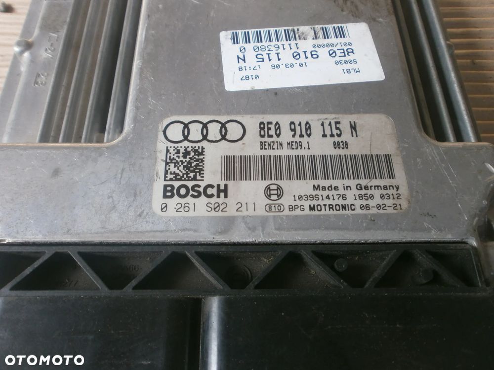STEROWNIK 8E0910115N 2.0TFSI AUDI A4 A5 A6 - 2