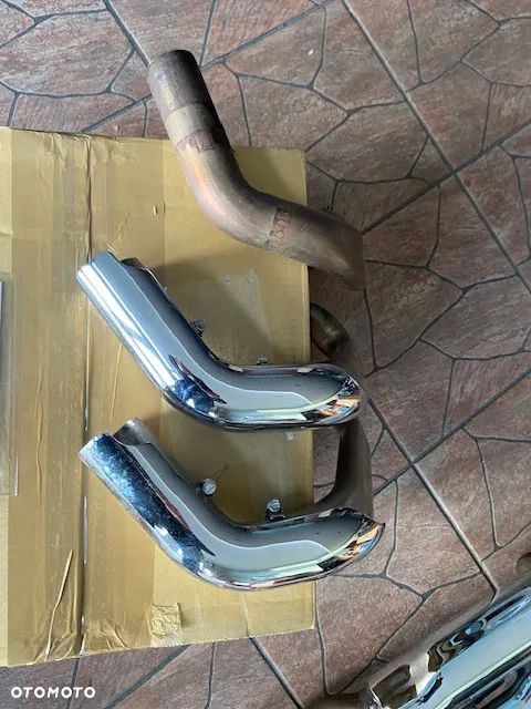KOLANO RURA ŁĄCZNIK OSŁONA KOLEKTORA HARLEY TOURING 17+ M8 - 3