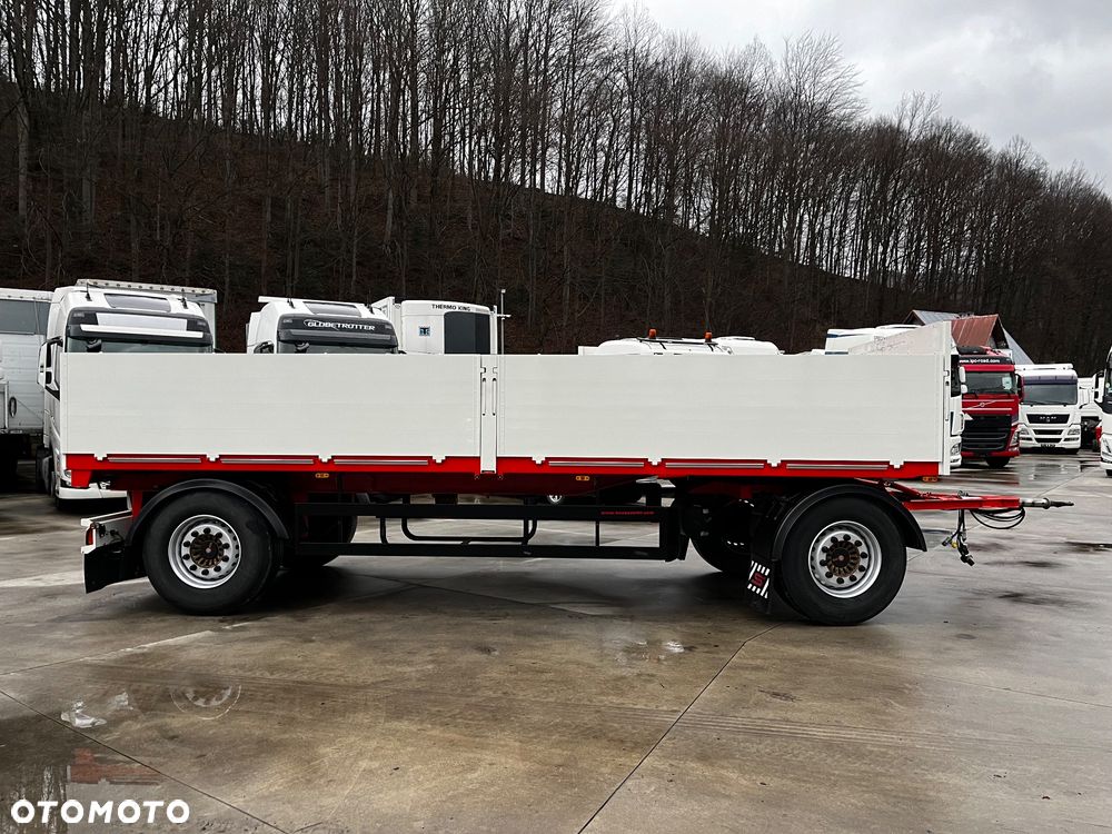 Schwarzmuller Przyczepa Burtowa // 2011 Rok // Burty 80 // Osie SAF // 6.80x2.49 // Jak nowa !!! - 4