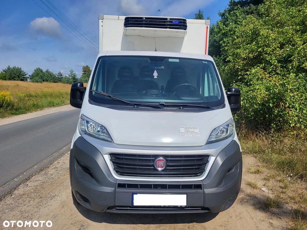 Fiat Ducato 2016r 2.3 JTD 130KM Izoterma Chłodnia Food Truck Sklep HAKI na mięso półki Mroźnia Agregat - 18