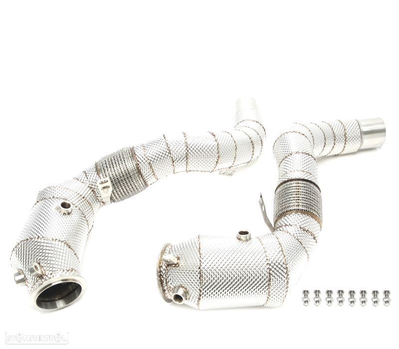 SUPRESSOR DE CATALISADOR BMW X6 F16 14-19 CATALISADOR ESCUDO TÉRMICO - 1