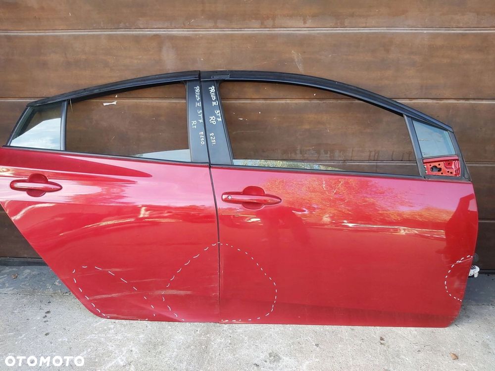 Toyota Prius IV 1,8 xw50 drzwi prawy przód prawe przednie 3T7 - 6