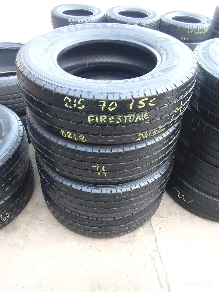 215/70R15C 15 C Opony Letnie Lato FIRESTONE VANHAWK 2 8,5mm jak 225/70 LEGNICA ALU-RAD - 14