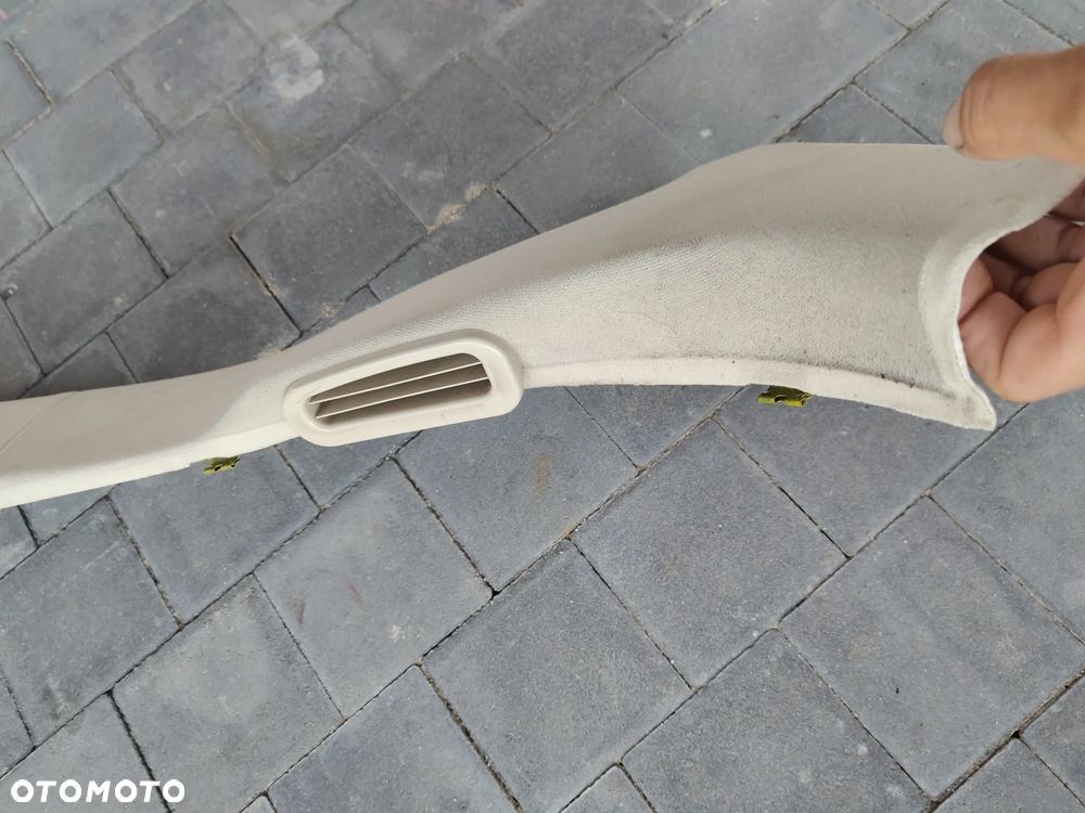 MERCEDES W211 OSŁONA Słupka ŚRODKOWEGO Prawa beżowa beż banan Wentylowana - 8