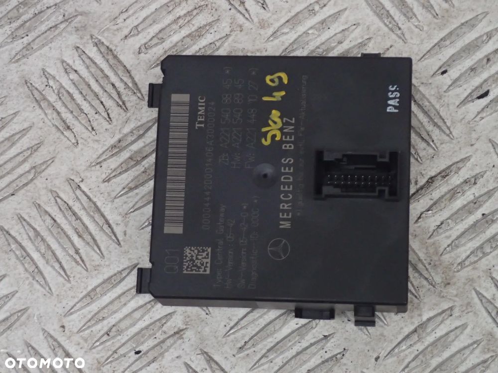 STEROWNIK MODUŁ GATEWAY MERCEDES W221 A2215408845
