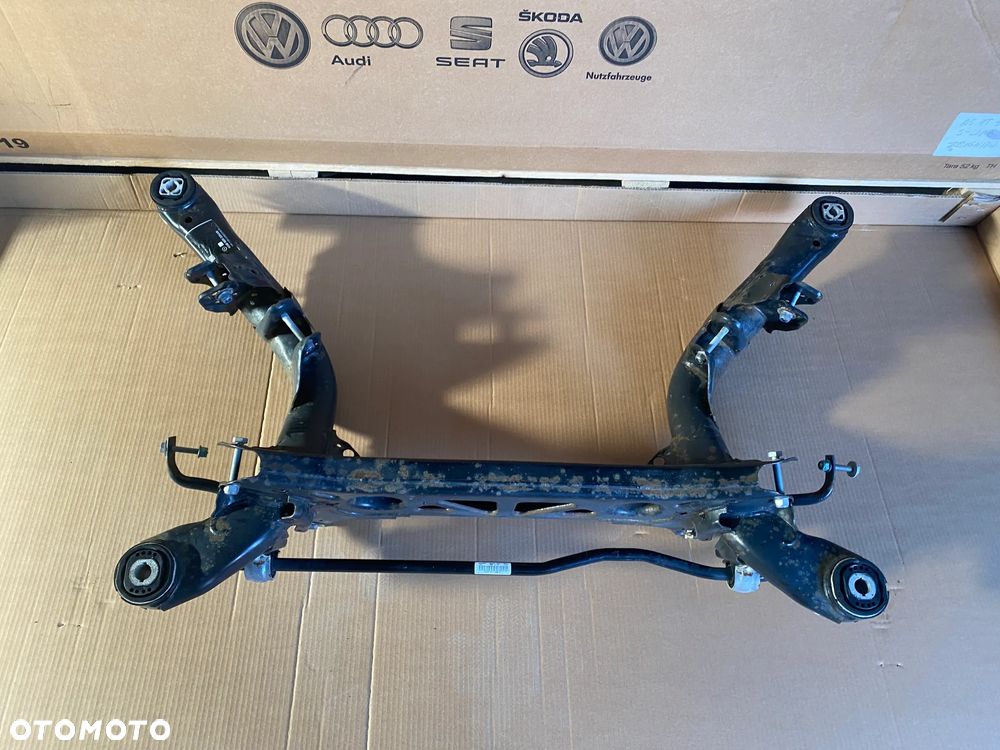 Sanki wózek rama pomocnicza TYŁ AUDI A6 C7 4G Lift A7 4G0505235AB - 1