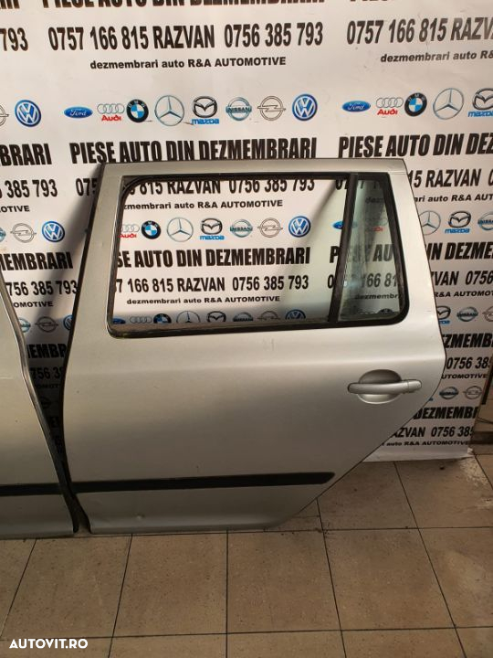 Usi Usa Stanga Dreapta Spate Skoda Octavia 2 Break Variant Mic Defect - 3
