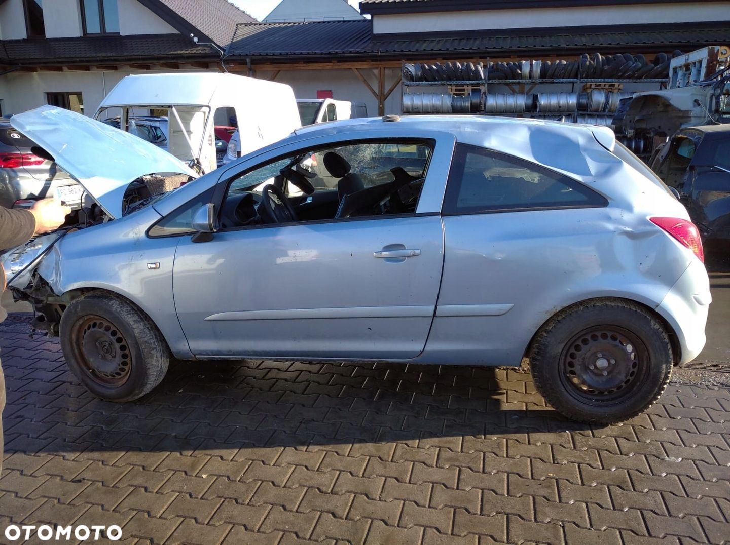 OPEL CORSA D 06- 3D DESKA KONSOLA PODUSZKI AIRBAG NAPINACZE PASY KOMPLET EU - 16
