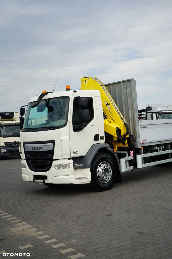 DAF / LF / 250 / SKRZYNIOWY + HDS / HYVA HB-150 / PILOT / ROTATOR - 32