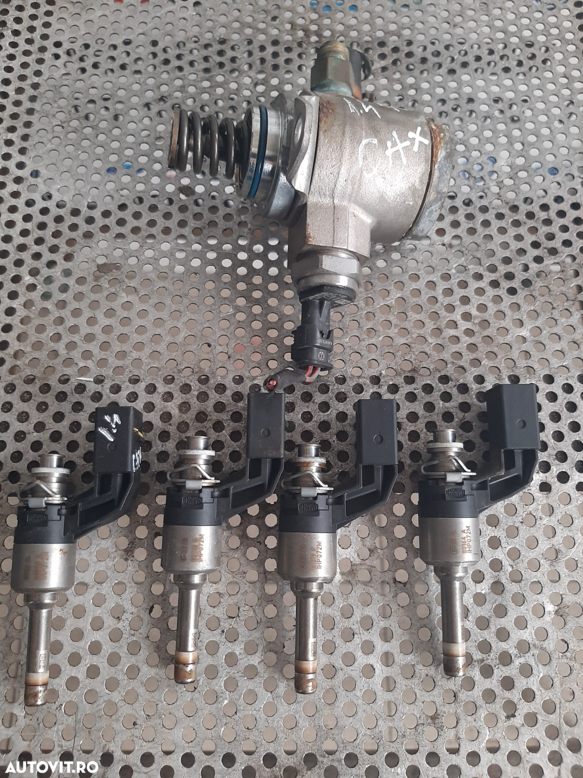 Kit Injectie Injectoare Pompa Inalta Presiune Vw Seat Skoda 1.4 TSI Motor CAX Golf Plus Passat Octa - 2