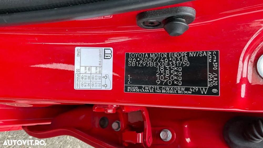 Toyota Corolla 1.8 HSD TS Exclusive tapiterie Neagra - 40