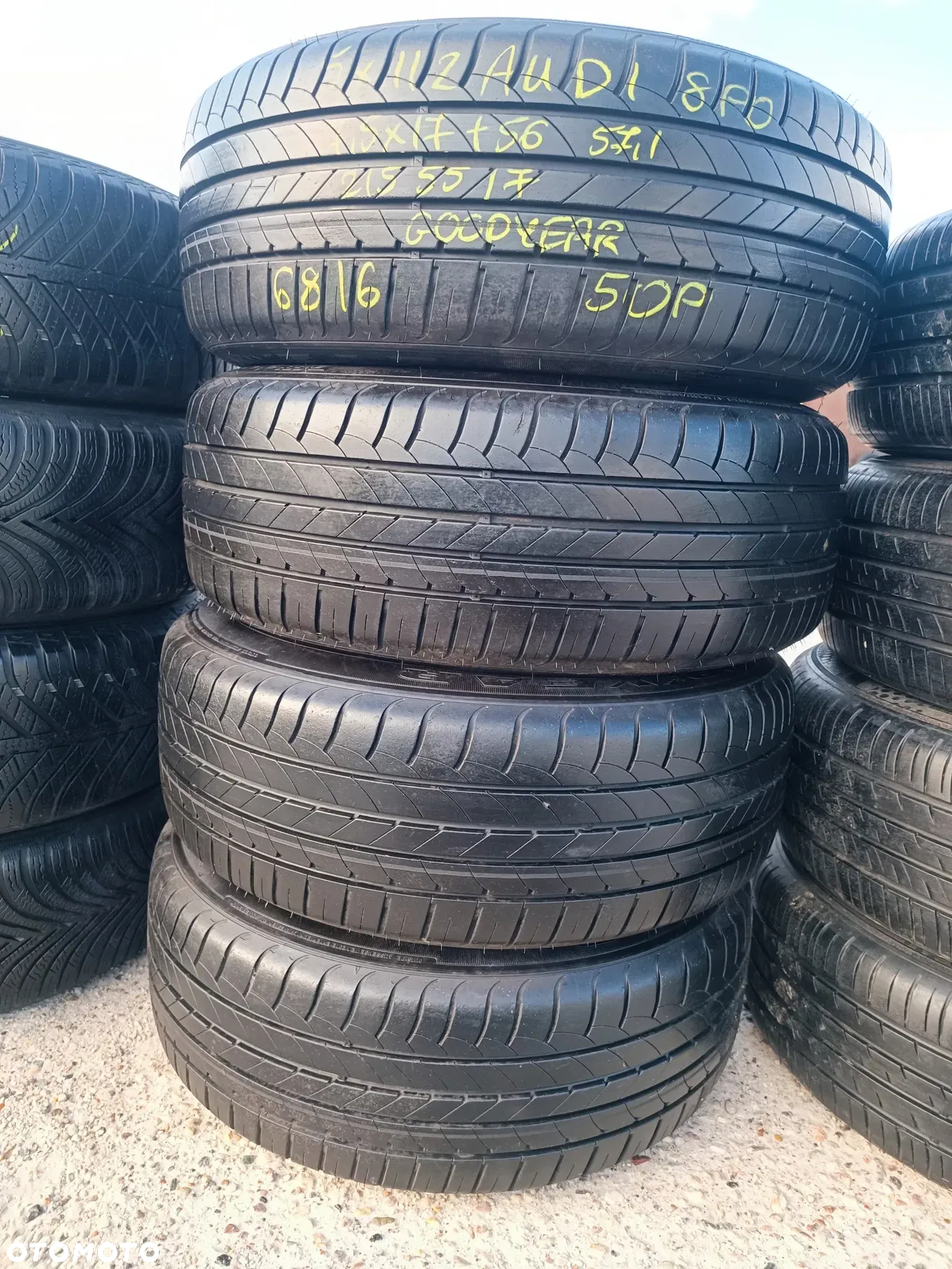 5x112 Felgi Aluminiowe Alufelgi 17 Koła Letnie Lato AUDI 8P0 8P 8V Seat Leon II 2 TOLEDO III 3 ALTEA ALHAMBRA SKODA OCTAVIA II 2 III 3 VW GOLF 5 6 TOURAN CADDY JETTA SHARAN Legnica ALU-RAD 215/55 6,5mm - 6