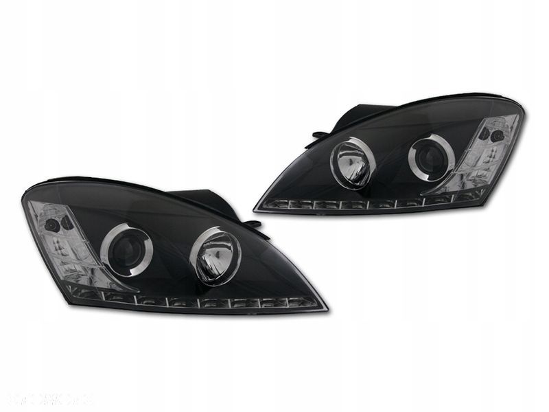 Reflektory Lampy pasek Diody Led Black Tuning Kia Ceed I 1 Proceed 06-09 - 3