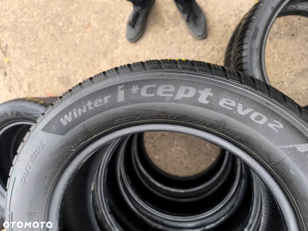 225/60R17 99H Opony Zimowe Zima HANKOOK Winter I*CEPT EVO2 EVO 2 5,5mm Legnica ALU-RAD 225/60 - 11