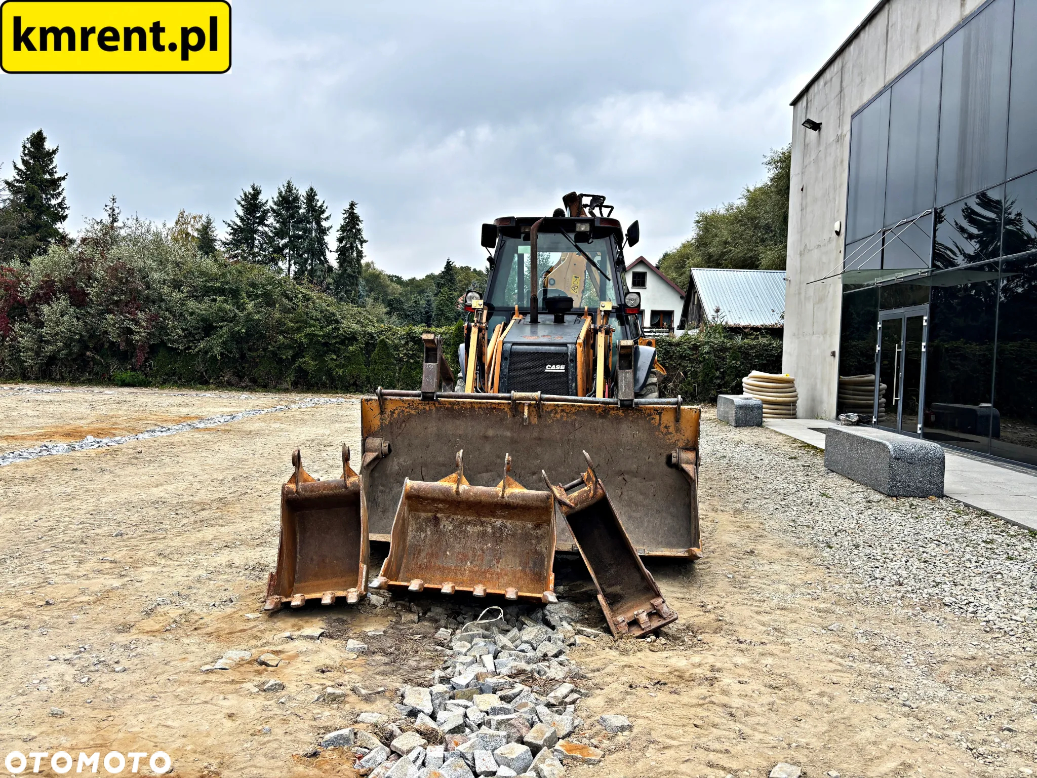 Case 580 SM KOPARKO-ŁADOWARKA 2003R. | JCB 3CX CAT 428 432 CASE 590 - 12