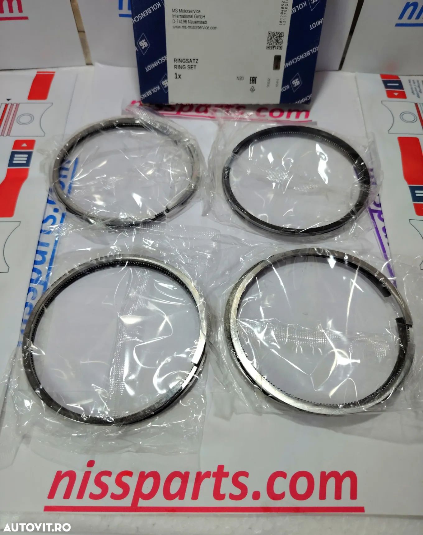 Set segmenti Nissan Atleon 110/120/130, Cabstar 110/120/130, L35 Eco-T100, Trade 100 piese motor - 1