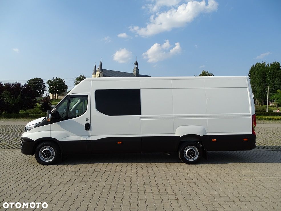 Iveco Daily 35S18 3.0 180 L4H2 Brygadówka DOKA 9 Osób Polski Salon! UNIKAT!! JAK NOWY!! - 3