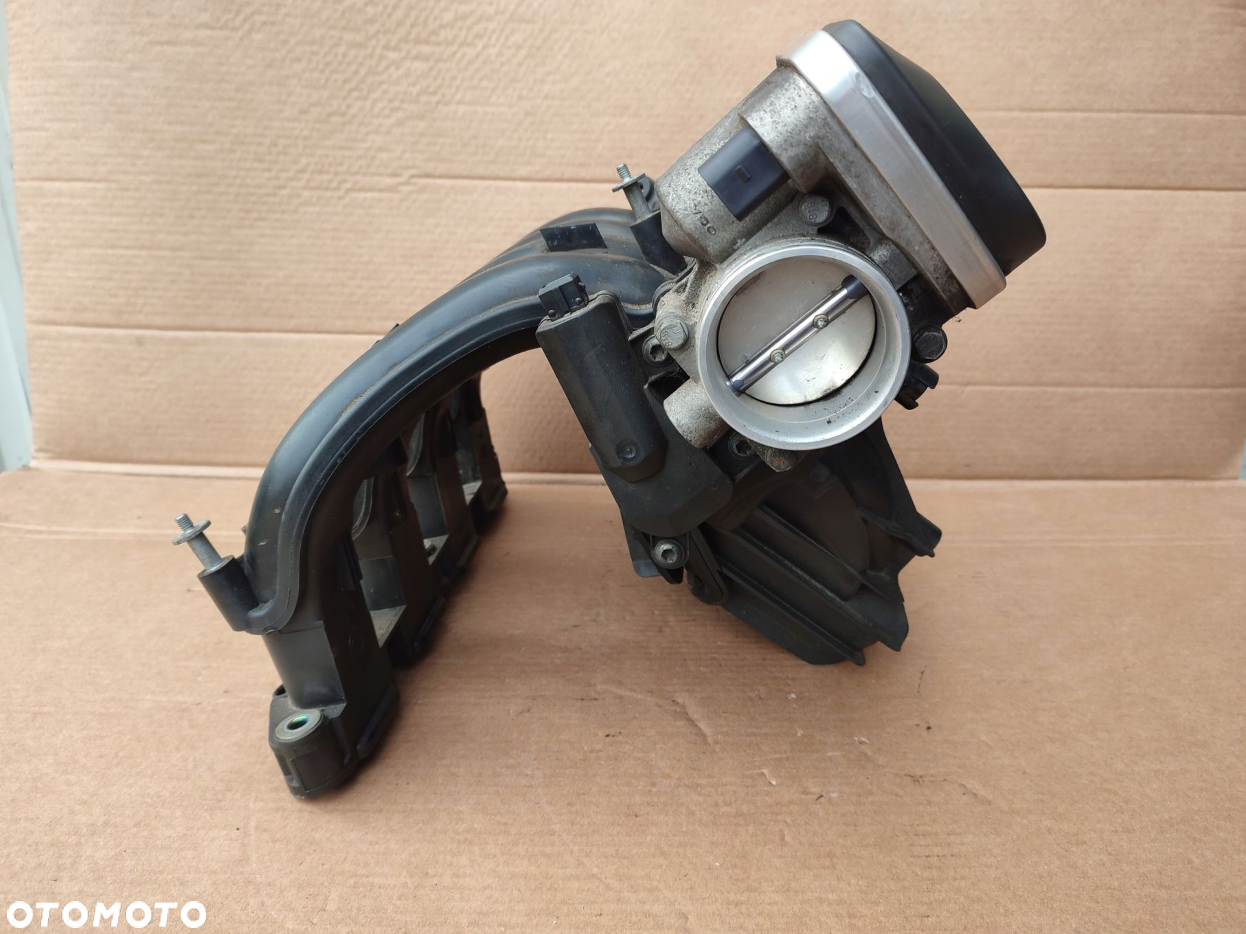 Kolektor ssący przepustnica BMW E46 1.8B 1437939 - 3