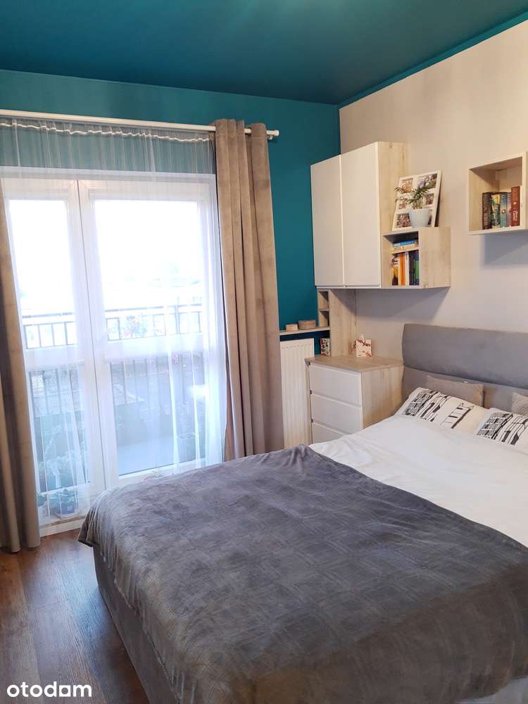 2 pokoje 37 m² | Duży balkon | Strzeżone osiedle | Raków / Włochy