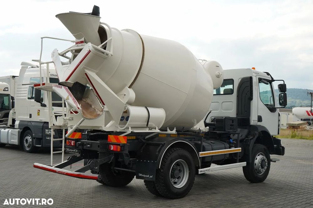 Renault KERAX / 4x4 / BETONIERĂ 5m³ / MANUALĂ / - 7