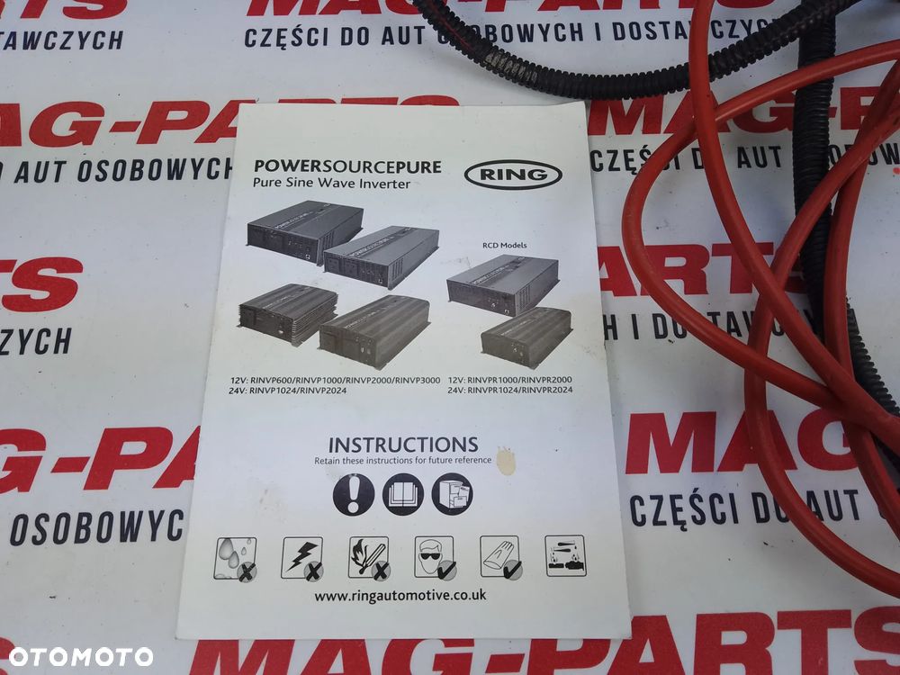 Przetwornica Samochodowa 12V 230V 600 Watt Power Source Pure 600 - 2