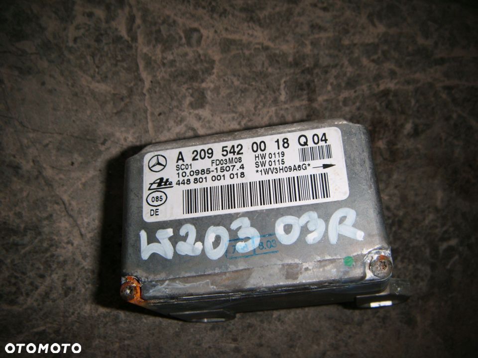 MERCEDES W203 CZUJNIK ESP A2095420018 - 1