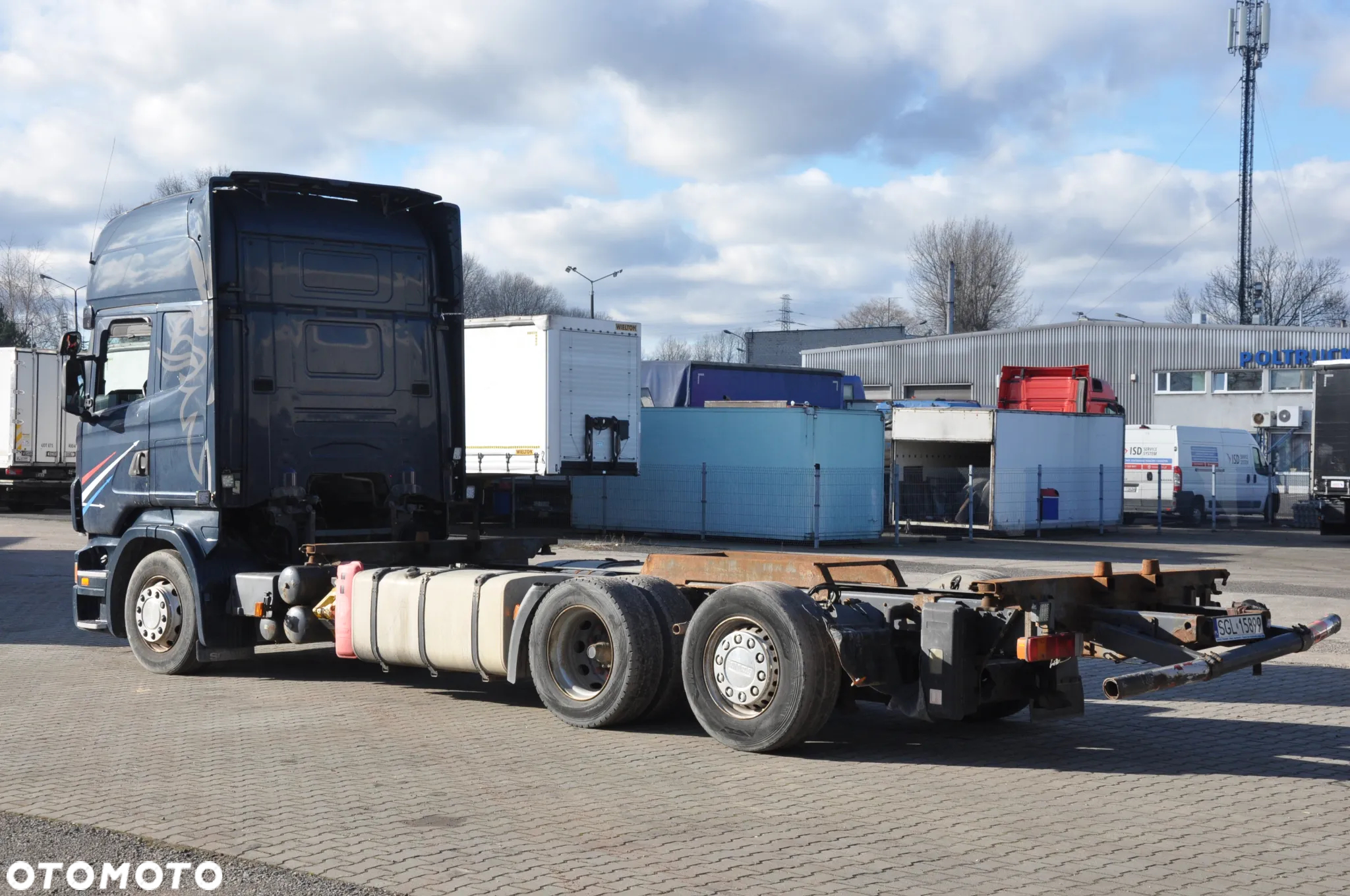 Scania TOP LINE R420 BDF RETARDER SKRĘTNA OŚ MANUAL - 5