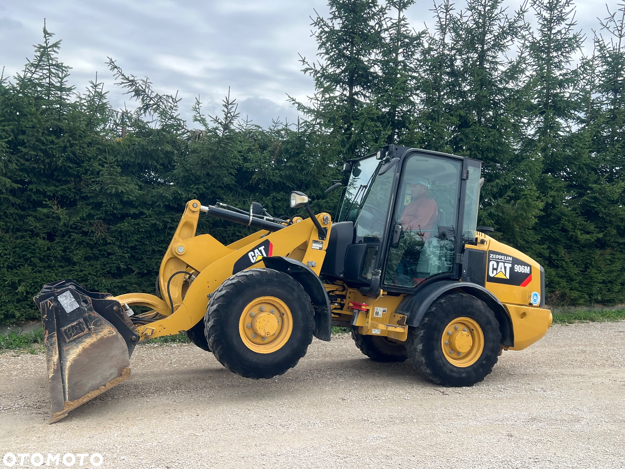 Caterpillar Cat 906M 2015r ładowarka Catepillar Plug do odśnieżania widły łyżka szufla  ładowarka łamana ładowacz - 13