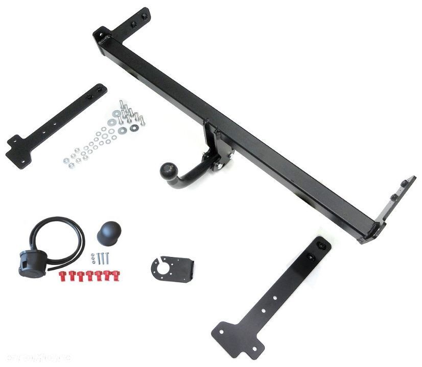 Nowy Kompletny Hak Holowniczy Hak-Pol + Wiązka Uniwersalna VW Volkswagen Bora od 1997 do 2005 - 2