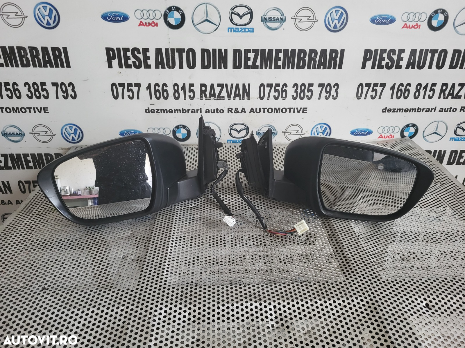Oglinzi Oglinda Stanga Dreapta Nissan Qashqai J11 Facelift An 2018-2019-2020 Volan Stanga Pliabile - 4