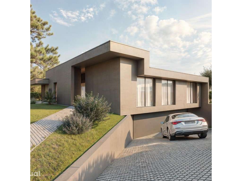 Viva com Elegância: Moradia Térrea com Piscina, 4 Frentes e Jardim ... - Grande imagem: 4/16