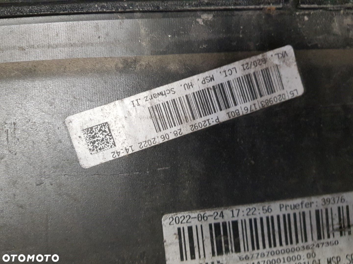 ŁADNY NIEUSZKODZONY ZDERZAK SPOILER TYLNY BMW 3 G20 LCI LIFT SEDAN 22-25 M-PAKIET TYŁ 6XPDC 8085480 - 10